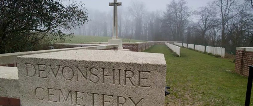'The Devons on 1st July 1916: The man who predicted where he would be killed, gilded youth and all of that …' - Ross Beadle MA