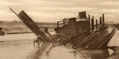 Tug Diomede Scuttled At Zeebrugge