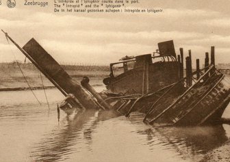 Tug Diomede Scuttled At Zeebrugge