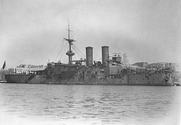 Turkish Battleship Mesûdiye