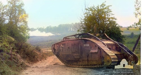 The Tank Corps At The Battle Of Amiens 8 August 1918