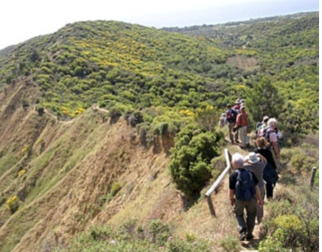 A Group Of WFA Members Explore Chunuk Bair Route