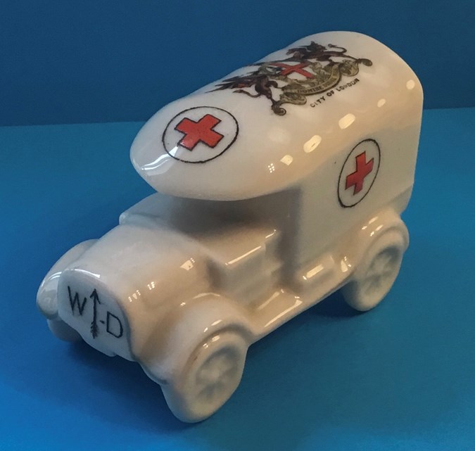 Ford Model T Ambulance – City Of London Crest, By Carlton China.