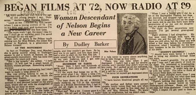 Newspaper Clippings About Horatia