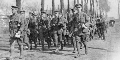 BEF Marching