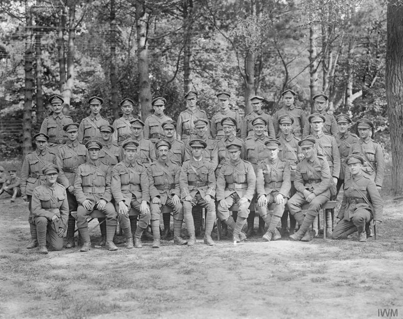 Staff Of 1 5Th Battalion, South Lancashire Regiment Near Bethune