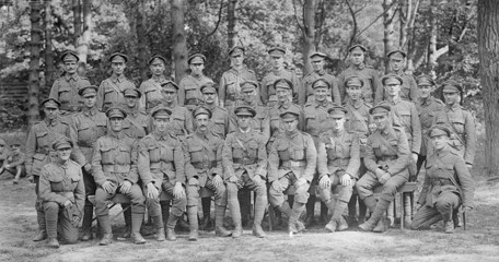 Staff Of 1 5Th Battalion, South Lancashire Regiment Near Bethune