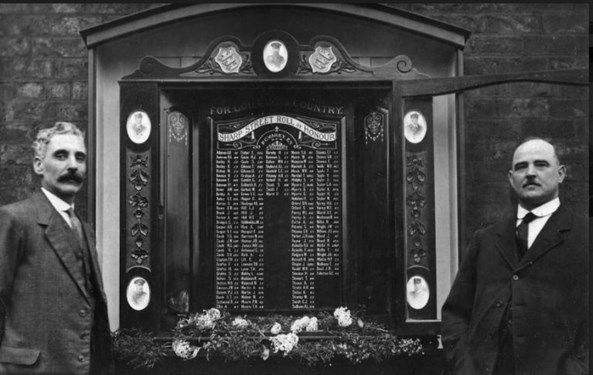 Sharp Street WW1 Memorial, Newland Avenue, Hull.