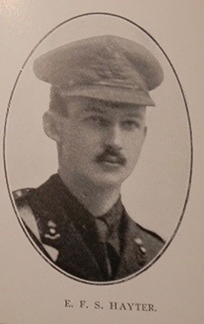 Eric Francis Seaforth Hayter. Photo - IWM