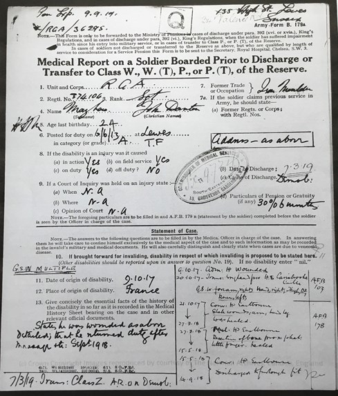 Medical Report From For Mayhew