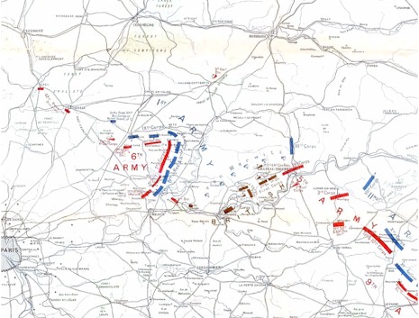 Battle Of The Marne, West Flank 1914 (1)