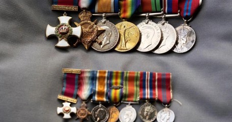 The Medals Awarded To Sir Thomas Bradford Are Now On Display At The Story Image Dli Archive