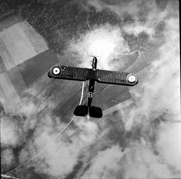 A Splendid Photograph Of A 103 Squadron DH9 In Flight. Image Courtesy Of The 103 Squadron Website