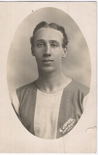Huddersfield Town's Sidney James, Killed In 1917