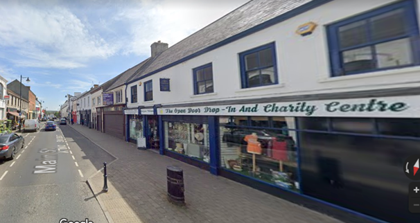 Ballymoney Main Street Today Google Street View 2019 C 2021