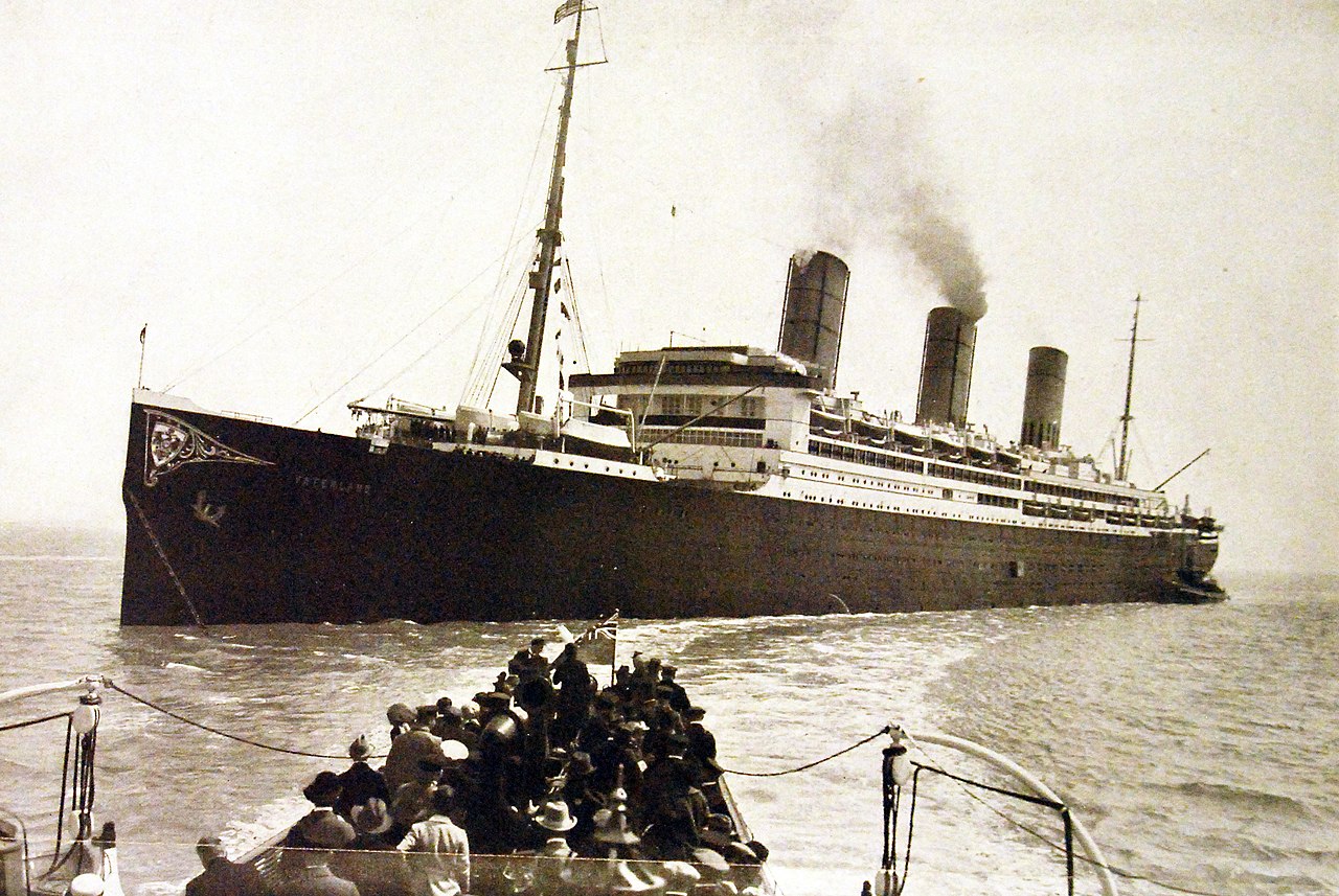 German Ocean Liner Vaterland, Seen In 1914
