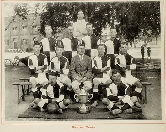 The 1St Y&L Football Team In India, Circa 1914