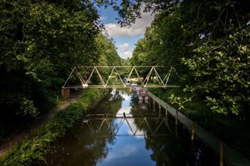 'Hidden' bridge at Aldershot is now a listed building