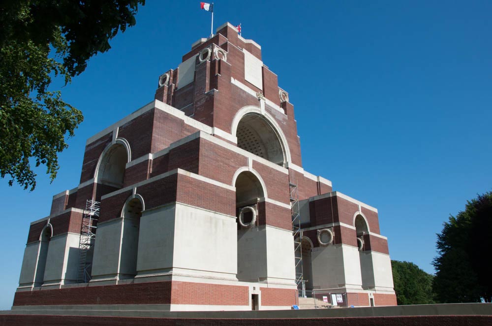 Thiepval Memorial. Photo CWGC