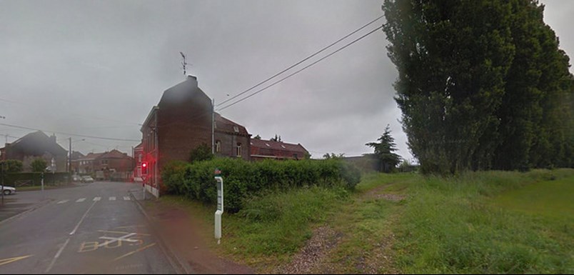 The Grave Site (Between The Trees And The House)