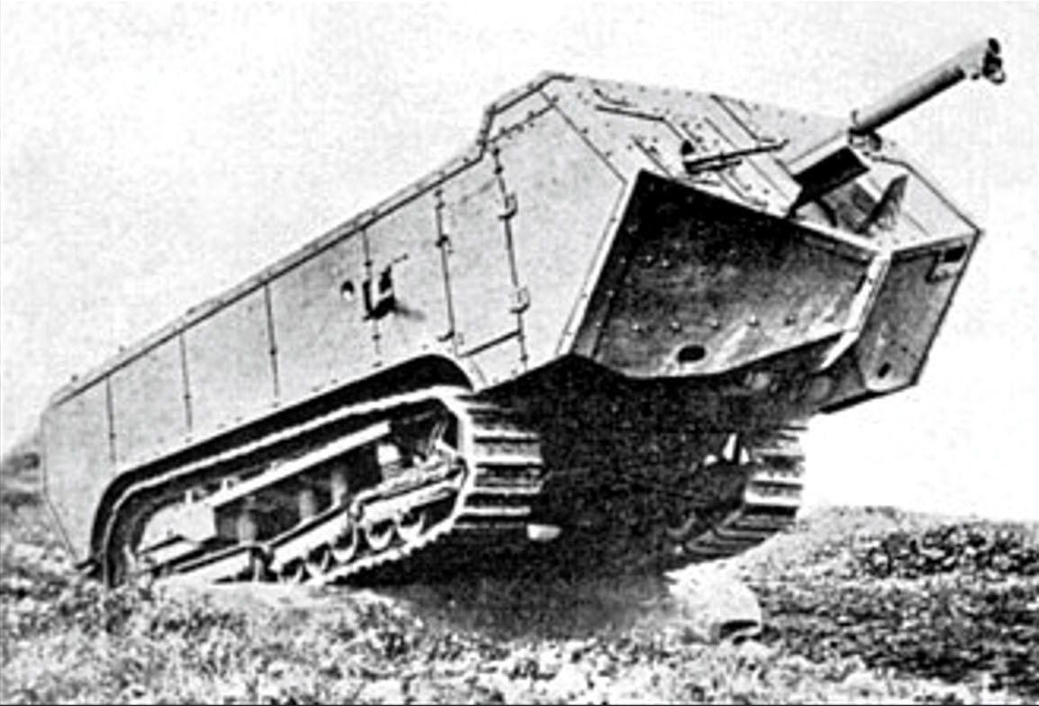French St. Chamond Tank LARGER
