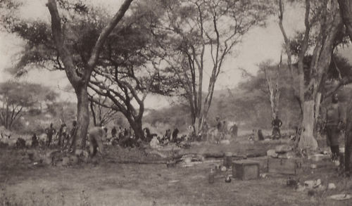 1St:2Nd KAR Camp In Germany's East African Bush