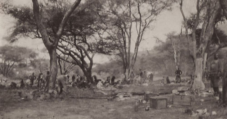 1St:2Nd KAR Camp In Germany's East African Bush