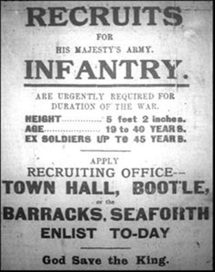 Bootle Enlistment Poster