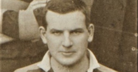 Percy Fussell In His Northampton Saints Jersey