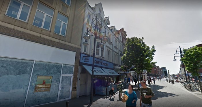 The Jubilee Boot And Shoe Company, At St Sepulchre Gate, Is Now The Caffe Nero Coffee Shop