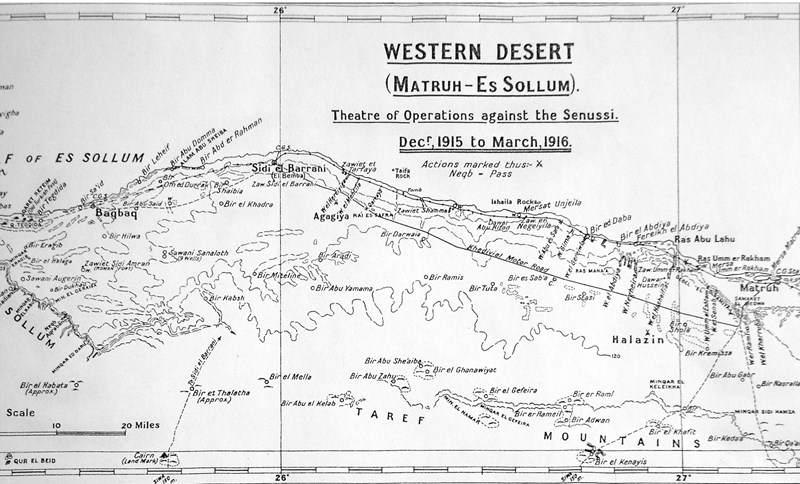 Map Of The Western Desert