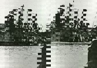 HMS Vindictives Damage After The Zeebrugge Raid