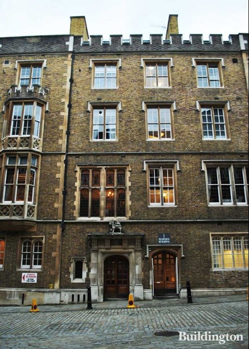 Plowden Buildings, Temple