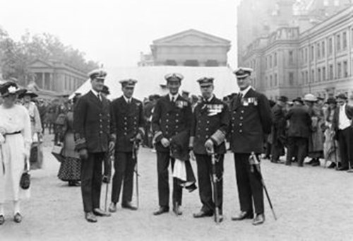 A Group Of Naval VC's