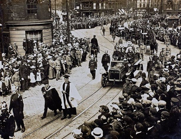 Memorial Service For The Firemen Who Died In The Low Moor Explosion