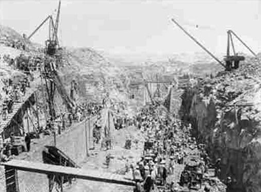 Construction Work On The Nile