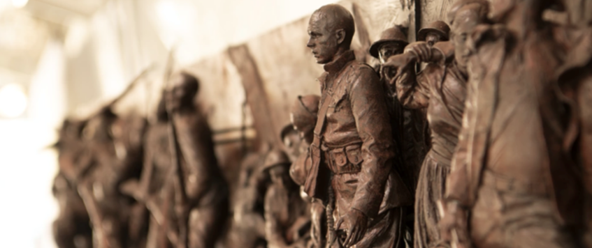 The WWI Living History Weekend and First Illumination of 'A Soldier's Journey' Sept 13th, 14th and 15th Washington, D.C.