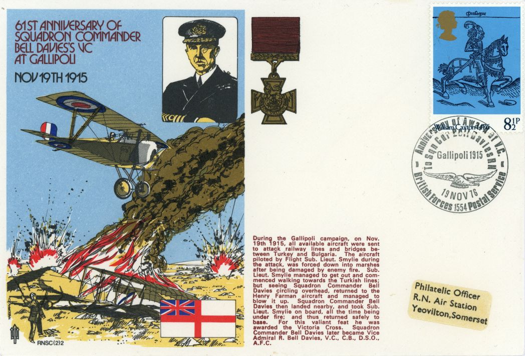 Postal Cover Bell Davies 61St Anniversary