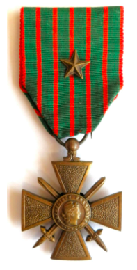 Croix De Guerre With Bronze Star