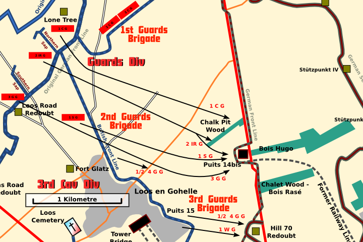 The Guards Division At The Battle Of Loos