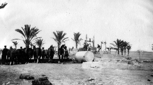 “Desert Halt” Image Courtesy Of The Keep Military Museum And QODY Regimental Association.