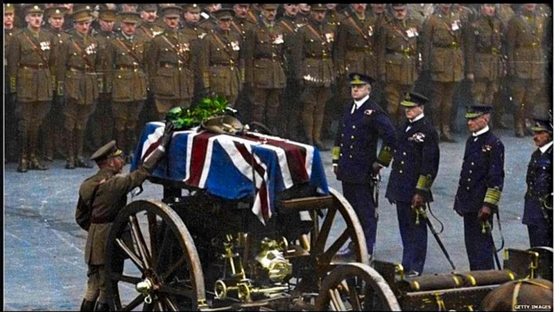 The Honour Guard For The Unknown Warrior’S Return To Britain