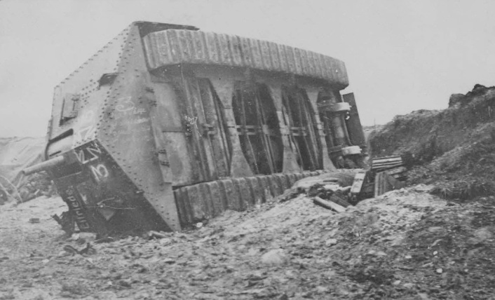 German A7V Tank 542 Elriede