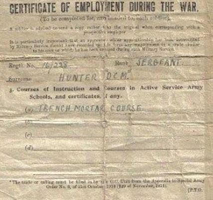 Certificate Of Employment