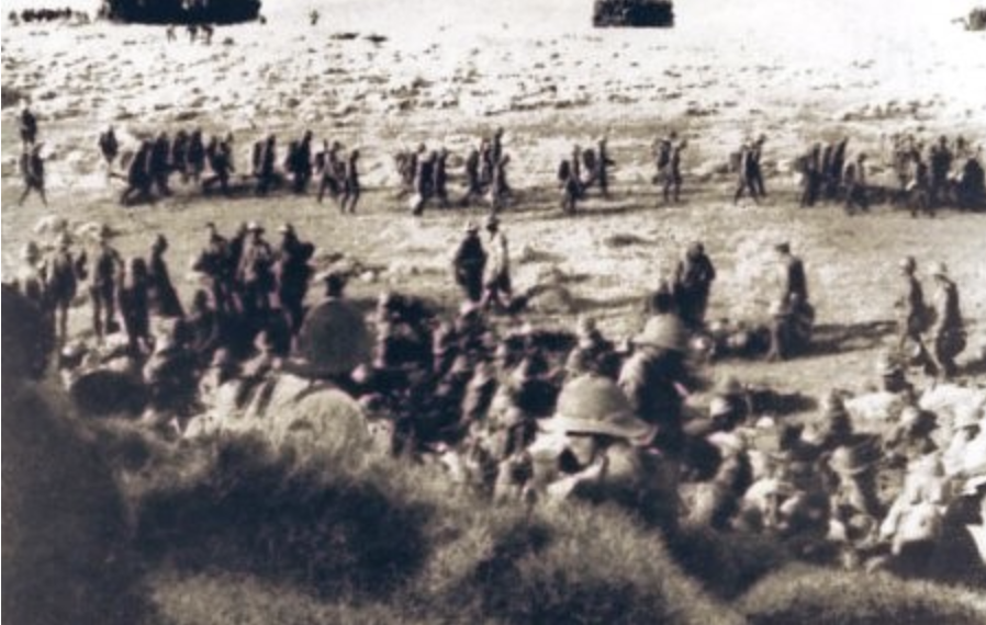 British Troops Landing At Suvla By X Lighters, 7 August 1915
