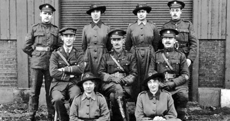 WAAC Workers And Chief Ordnance Office Staff, Rouen 1917