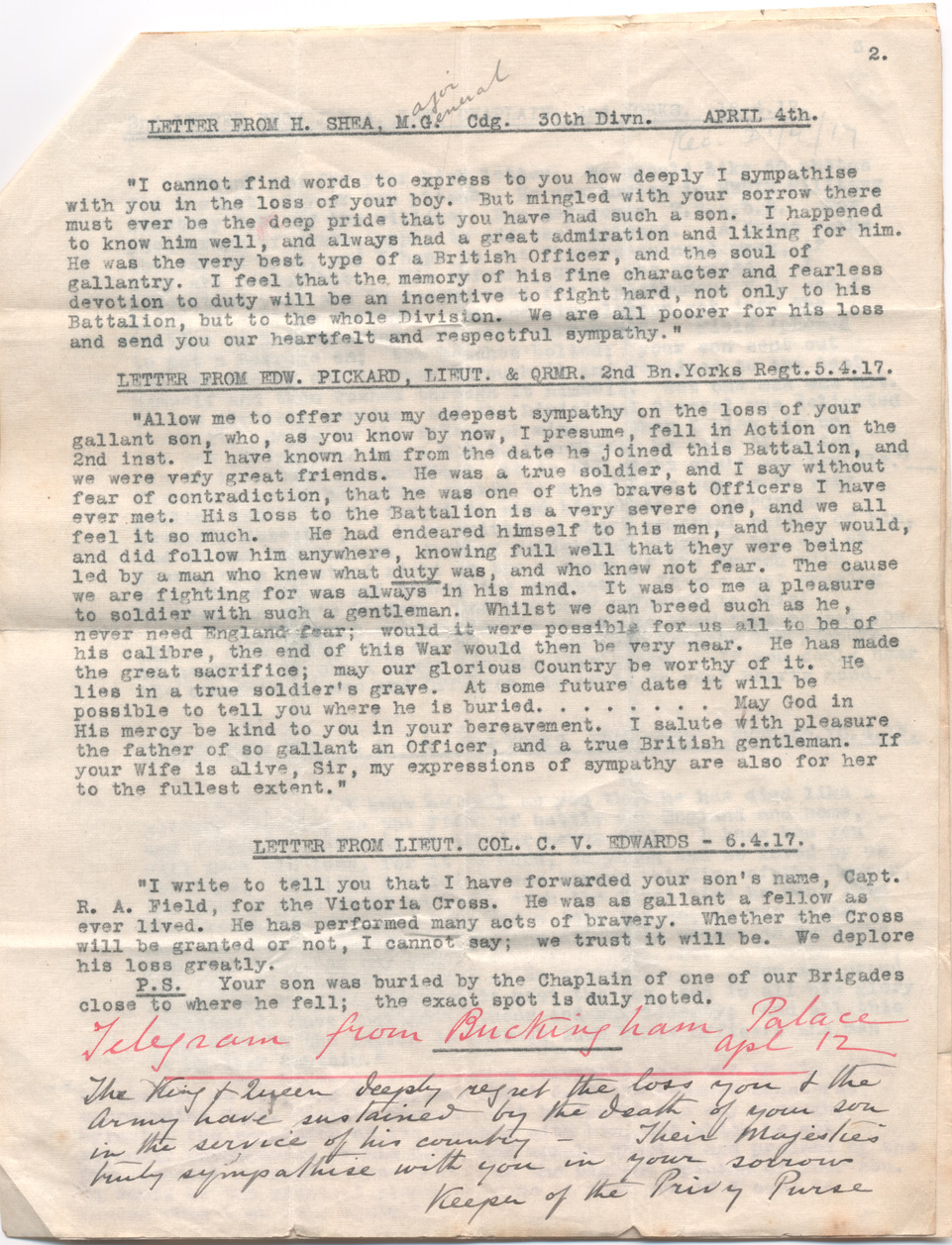 Robert Alister Field Page 2