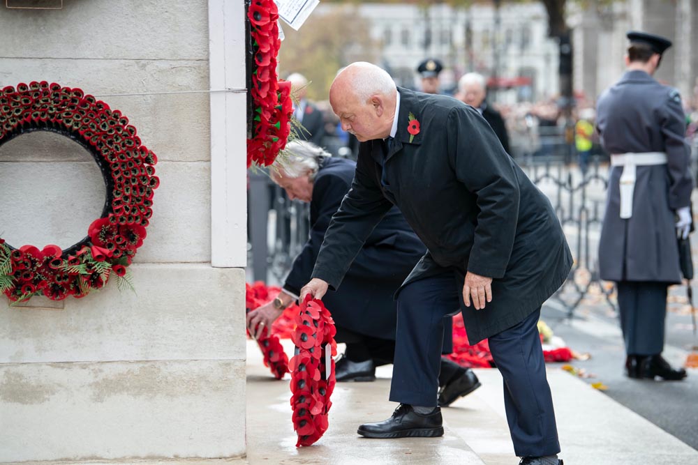 WFA Wreath Laying At Cenotaph