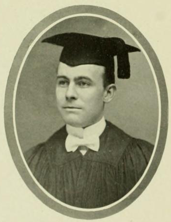 Dr. Toulson Graduating In 1913 From UMD.