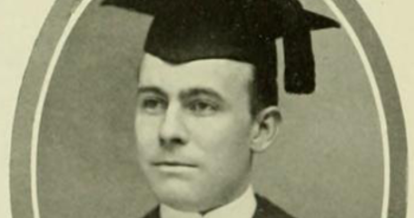 Dr. Toulson Graduating In 1913 From UMD.